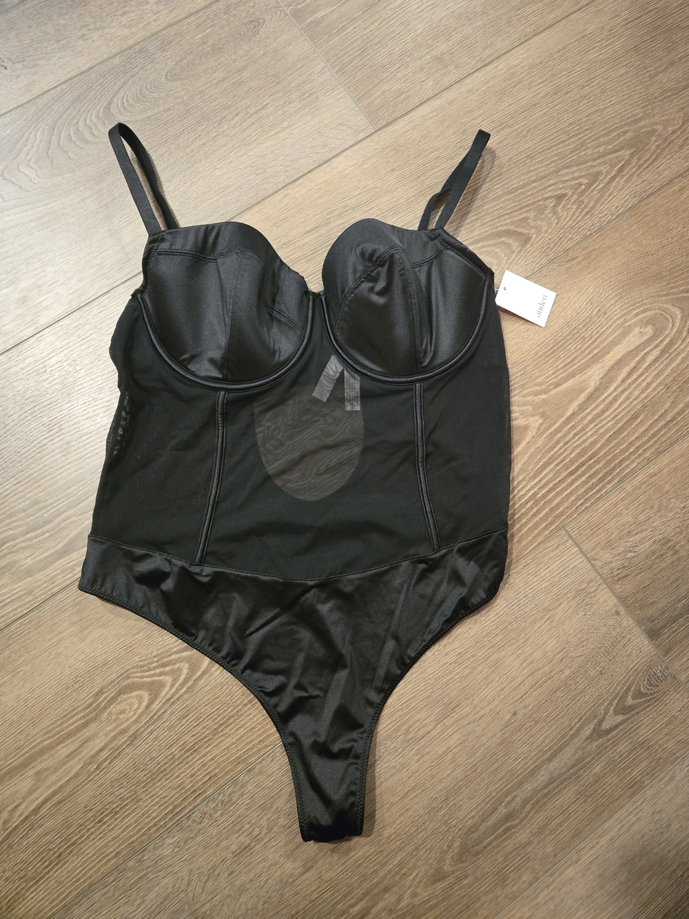 Auden Black Underwire Shaping Bodysuit